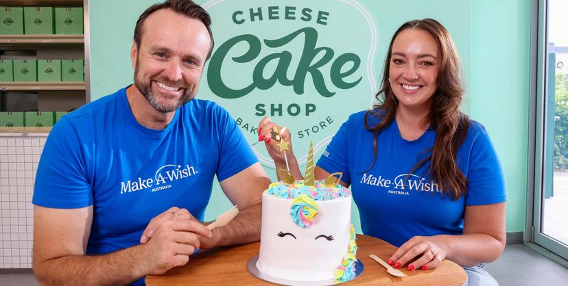 The Cheesecake Shop Partners with Make a Wish®