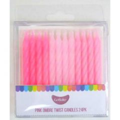 TWIST CANDLE PINK